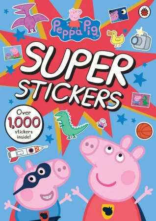 Super Stickers Activity Book. Peppa Pig wer. angielska - Opracowanie zbiorowe