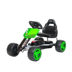 Gokart na pedały Speedy zielony - Baby Mix