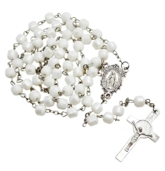 Różaniec biały - Art Sacrum