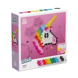 Plus-Plus Puzzle by numbers Jednorożec - Plus-Plus