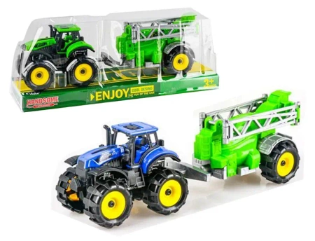 Traktor z przyczepą MIX - SWEDE