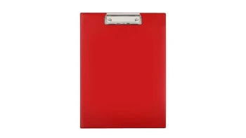 Klip A4 deska czerwony - Biurfol