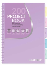 Kołobrulion A4 Coolpack 100 kartek pastel fiolet - PATIO
