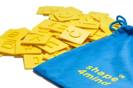 Shape4mind Małe litery 156 sztuk - Galaktyka PAP