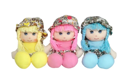 Lalka Dorotka szmacianka 36 cm śpiewa i mówi po polsku - SWEDE