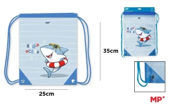 Workoplecak Rekin 25x35cm - MP Main Paper