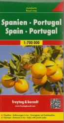 Hiszpania portugalia mapa 1:700 000 - Opracowanie zbiorowe
