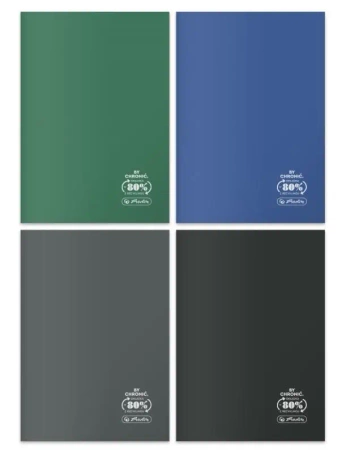 Zeszyt B5/60K kratka Eco PP Ocean Colors (5szt) - HERLITZ