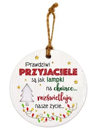 Zawieszka ceramiczna Boże Narodzenie - Kukartka