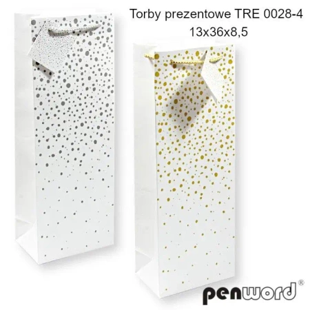 Torebka prezentowa 13x36x8.5cm MIX - Penword