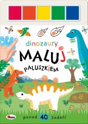 Dinozaury. Maluj paluszkiem - Opracowanie zbiorowe