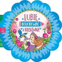 Lubię kolorować z królewną - duży format - Opracowanie zbiorowe