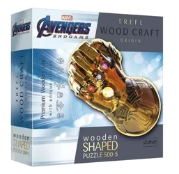 Puzzle drewniane 500+5 Rękawica....TREFL - Trefl