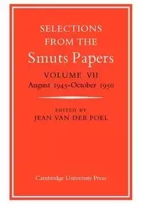 Selections from the Smuts Papers - Jean Van Poel Der
