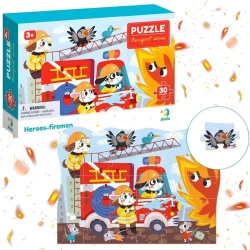 Puzzle 30 Bohaterscy strażacy - Dodo