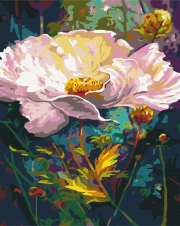 Malowanie po numerach BRUSHME 40x50 cm Wspaniały Kwiat