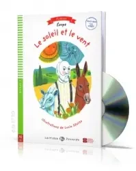 LF Le soleil et le vent książka + Video MultiROM A2 - Dominique Guillemant