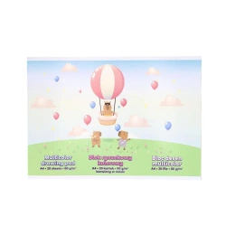 Blok rysunkowy A4/20K 80g Kapibara w balonie - Strigo