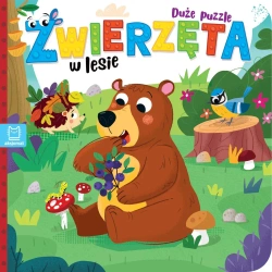 Duże puzzle. Zwierzęta w lesie - Bogusław Michalec