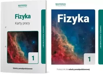 Fizyka 1 Pakiet Podręcznik Karty pracy Zakres pods