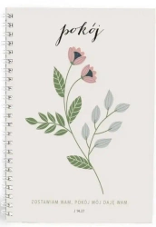 Mój dziennik - Pokój zostawiam wam - kwiat - Szaron