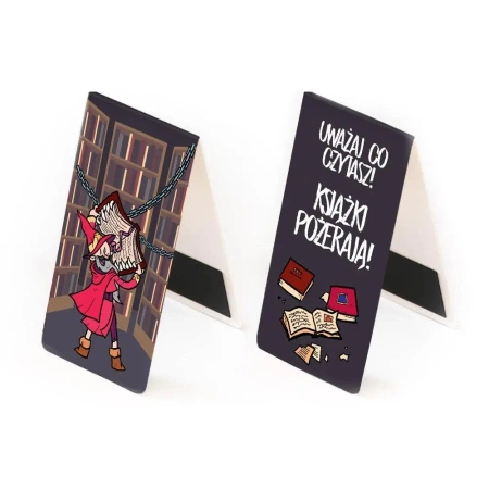 Zakładka magnetyczna - Mag. Uważaj co czytasz - Molom