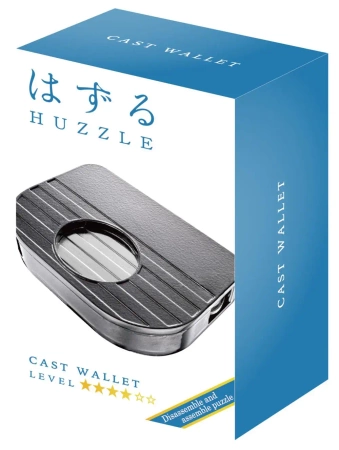 Łamigłówka Huzzle Cast Wallet poziom 4/6 - Hanayama