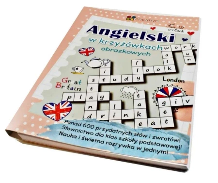 Angielski w krzyżówkach obrazkowych CREATIVO - praca zbiorowa