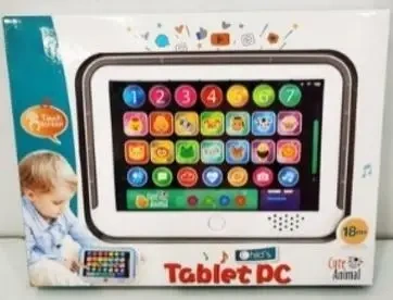 Tablet edukacyjny światło dźwięk 26x19,5x3cm - Madej