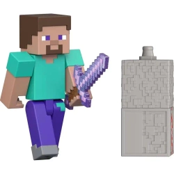 Minecraft Redstone Charged Steve Fi - Mattel