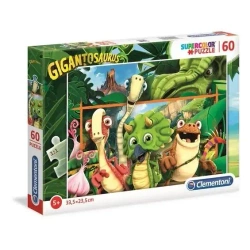 Puzzle 60 Super kolor Gigantosaurus - Clementoni
