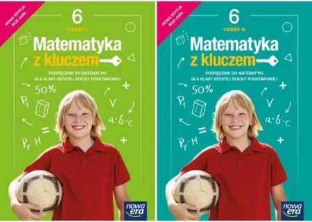 Matematyka z kluczem 6 Podręcznik cz.1+2 Nowa Era - Agnieszka Mańkowska, Małgorzata Paszyńska, Marcin