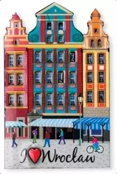 Magnes I love Poland Wrocław ILP-MAG-C-WR-11 - Pan Dragon