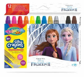 Kredki żelowe wykręcane Frozen Colorino Kids 12 kolorów - PATIO