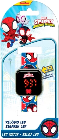 Zegar cyfrowy Spidey - Kids Euroswan