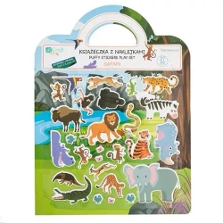 Książeczka z naklejkami - Safari - Dalprint dpCraft