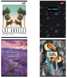 Zeszyt A4/80K kratka MIX (5szt) - UNIPAP