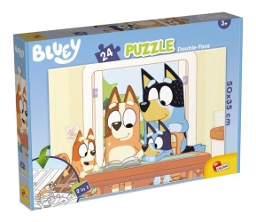Puzzle dwustronne 24 Bluey - Lisciani