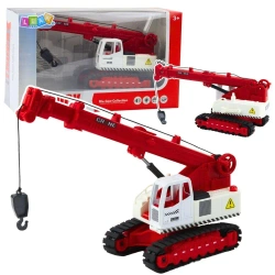 Dźwig gąsienicowy ze światłem i dźwiękiem - Leantoys