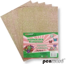 Pianka multicolor brokat 1 20x30 5szt - Penword