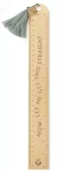 Linijka "Let Me Get This Straight" 30cm miedziana - Designworks Ink