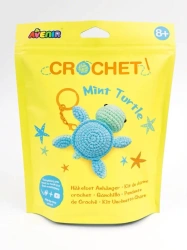 Stwórz własny breloczek szydełkowy Miętowy żółw - Avenir