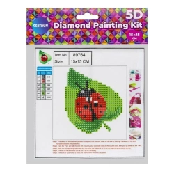 Diamentowa mozaika 5D - Biedronka 15x15 89764 - Panta Plast