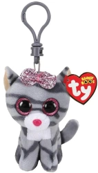 Beanie Boos Kiki - szary kot brelok - TY