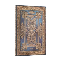 Kalendarz książkowy maxi 2026 Blue Luxe - Paperblanks