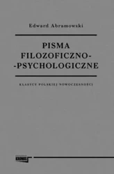 Pisma filozoficzno-psychologiczne - Edward Abramowski
