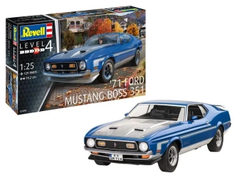 Model plastikowy Samochód 71 Ford Mustang Boss 351 1/25 - Revell