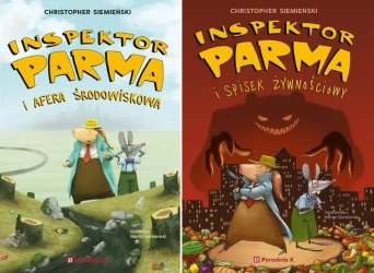 PAKIET Inspektor Parma t.1 3 spisek / afera /przestępstwa Siemienski - Christopher Siemieński
