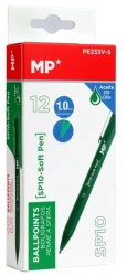 Długopis olejowy 1,0mm zielony (12szt) - MP Main Paper