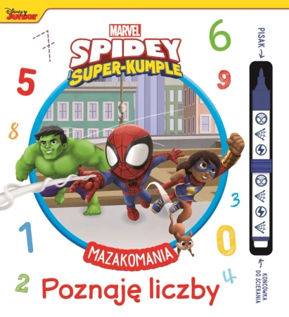 Mazakomania. Poznaję liczby. Marvel Spidey i Super-kumple - praca zbiorowa